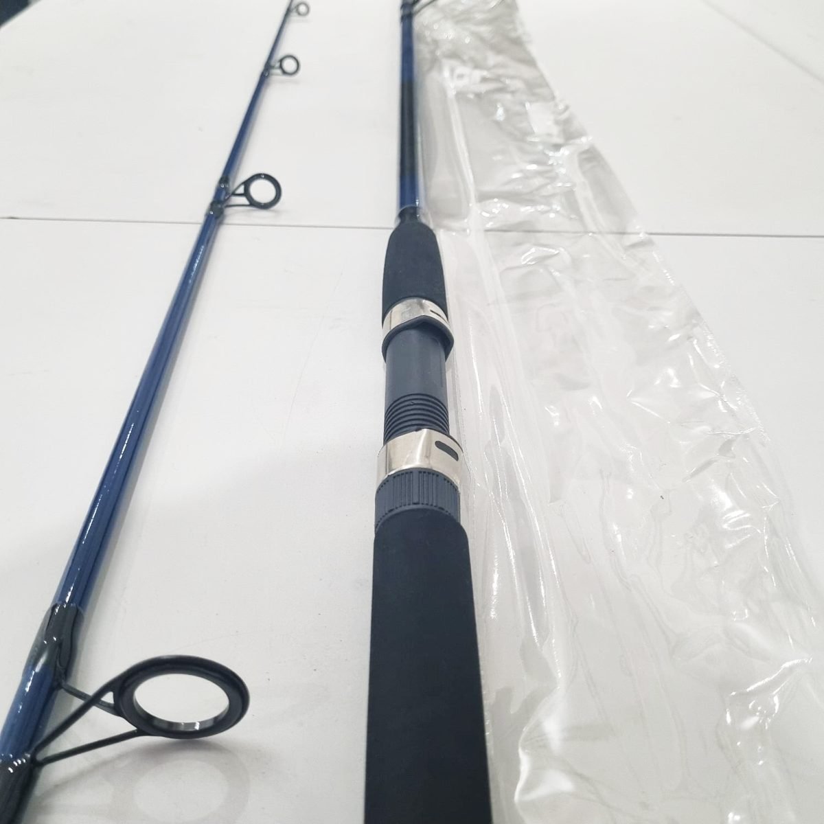 Caña Spinning Spinit M SX 2.40m Fibra de Vidrio Pesca Costa Dorado - foto 2
