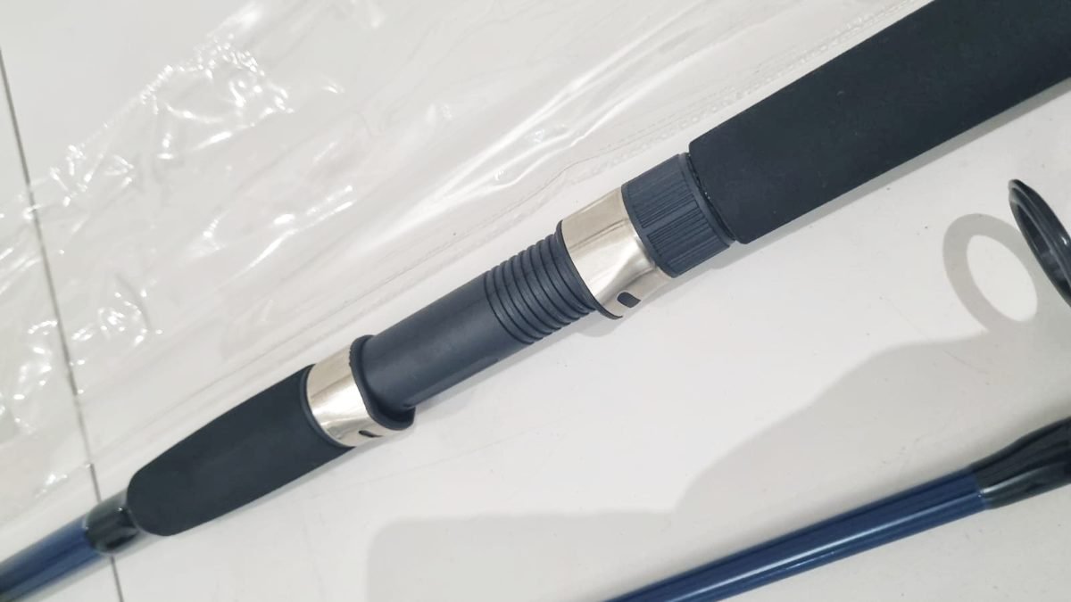 Caña Spinning Spinit M SX 2.40m Fibra de Vidrio Pesca Costa Dorado - foto 3